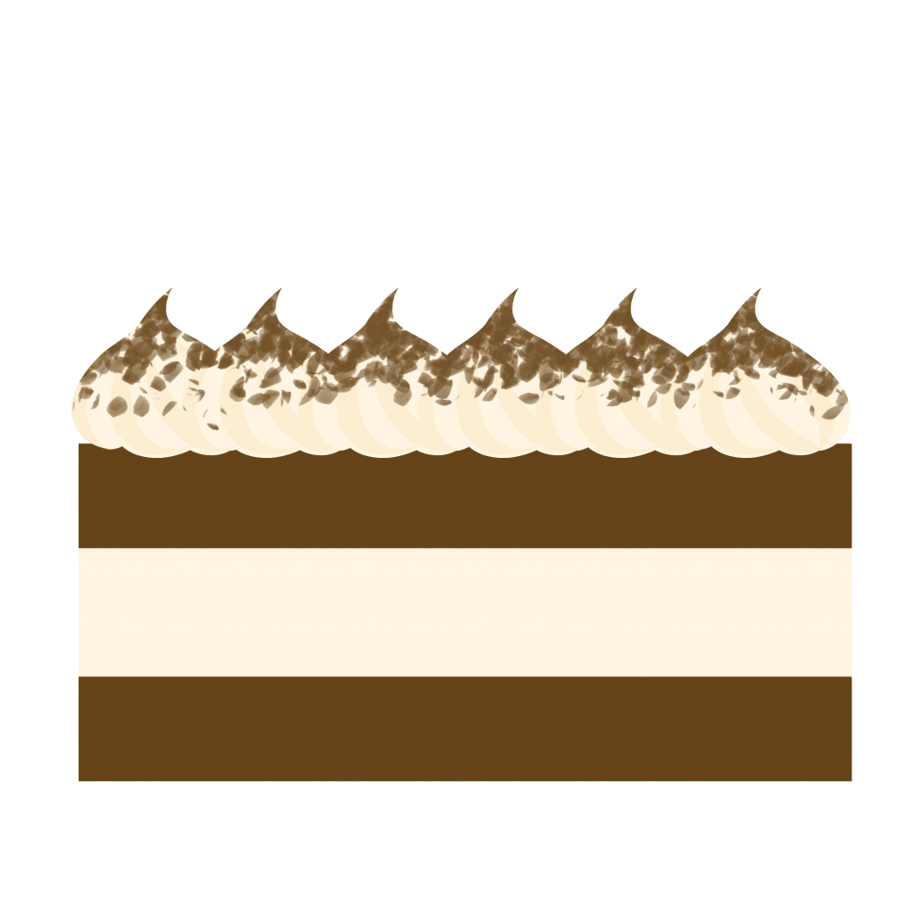 Composition façon tiramisu