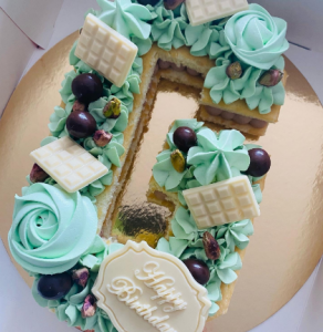 9- Letter cake G