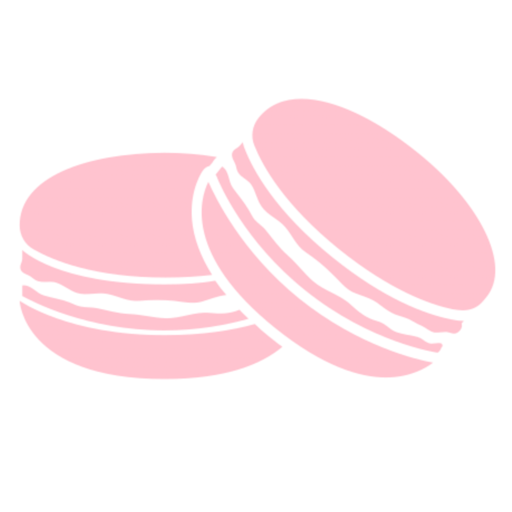 Coques macarons rose