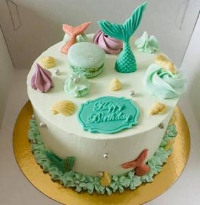 Layer cake thème sirène
