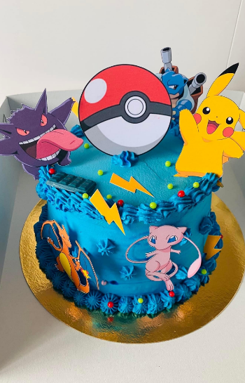 Layer cake thème pokemon