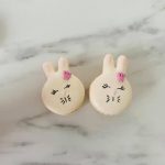 Coques macarons - Lapins