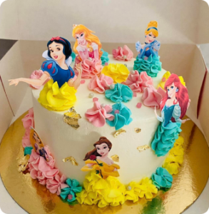 layer cake theme princess disney